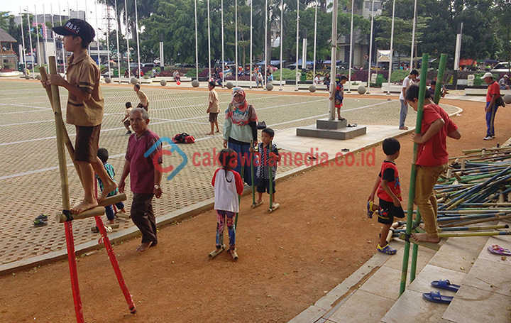 Egrang; Olahraga, Rekreasi, Kecerdasan dan Kekayaan Budaya