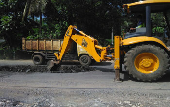 Hadapi Arus Mudik, Ruas Jalan Selatan Pangandaran Diperbaiki