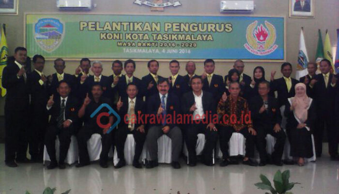 Pengurus KONI Kota Tasikmalaya Dilantik