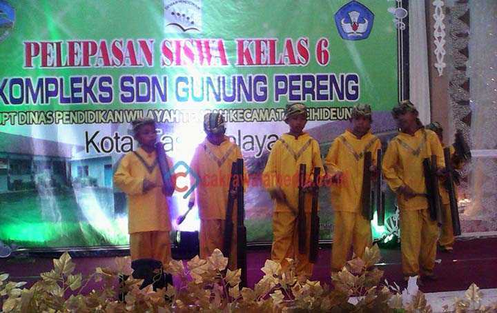 Perpisahan SDN Kompleks Gn. Pereng Berlangsung Meriah