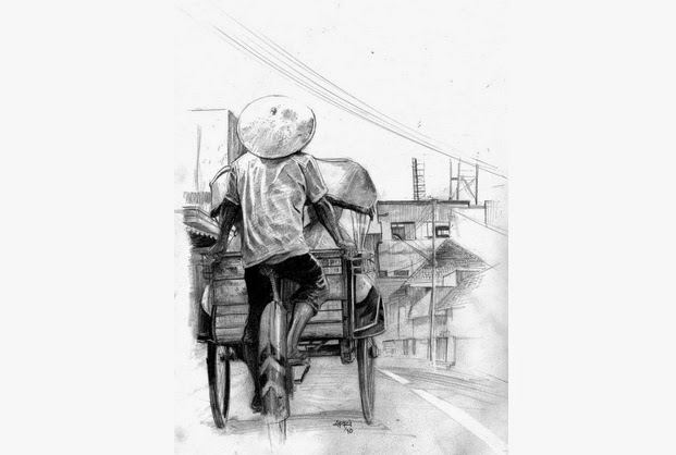 Becak Penghantar Menuju Pintu Gerbang Masa Depan