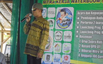 Kegiatan Silaturahmi di Waterboom Sukahaji Sarat Edukasi