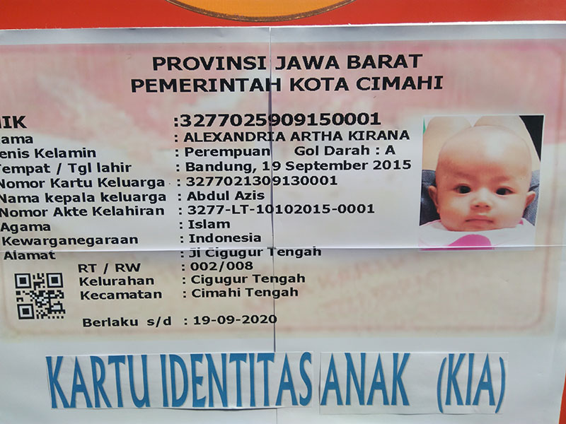 Awal September, Disdukcapil Cimahi Siap Distribusikan KIA