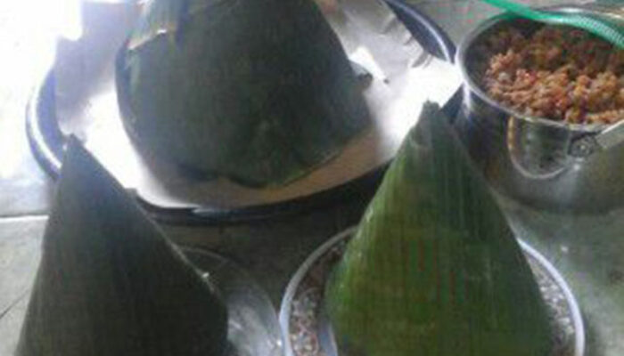 Meriahkan HUT Ke-71,Warga Ciamis Gelar Lomba Seribu Nasi Tumpeng Kemerdekaan