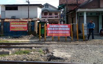 Perlintasan Kereta Api Ditutup, Dishub Kota Cimahi Akhirnya Amini Keputusan KAI