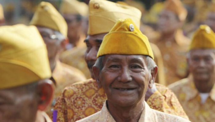 Ratusan Pejuang Rayakan Hari Veteran Nasional ke-61