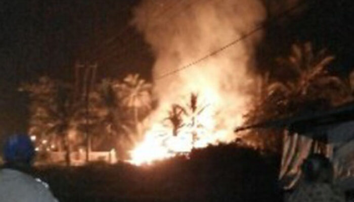 Warung di Pangandaran Ludes Dilalap Sijago Merah