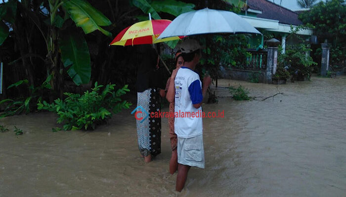 Diguyur Hujan, Dua Desa di Ciamis Terendam Banjir