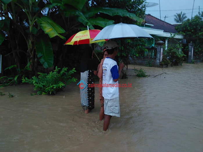 Diguyur Hujan, Dua Desa di Ciamis Terendam Banjir