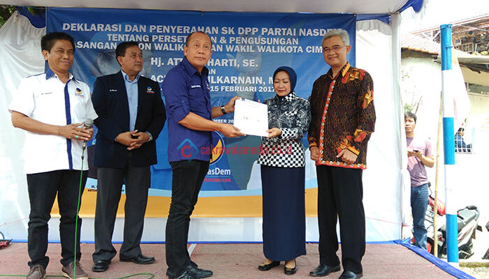 Dukung Petahana di Tiga Daerah di Jabar, Nasdem Optimis Menang