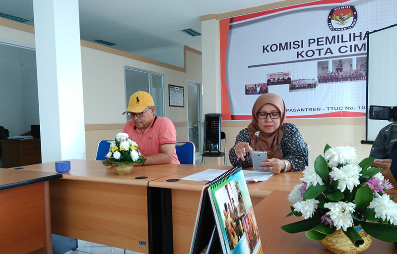 Hasil Tes Kesehatan Paslon Pilkada Kota Cimahi Segera Diplenokan KPU Kota Cimahi