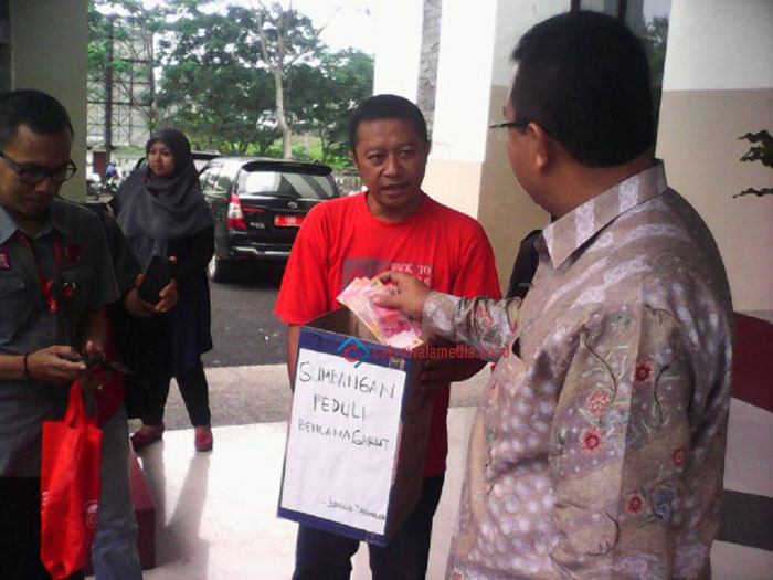 Jurnalis Tasikmalaya Galang Dana Peduli Bencana Garut