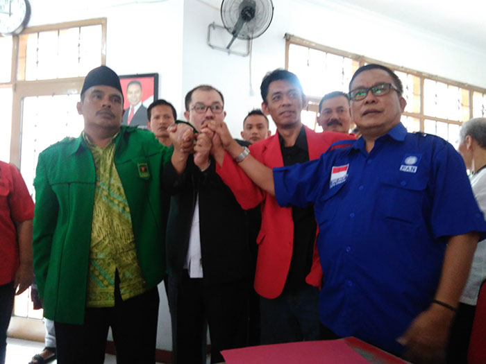 PAN Membelot dari Atty di Last Minute Pendaftaran Cawalkot Pilkada Cimahi