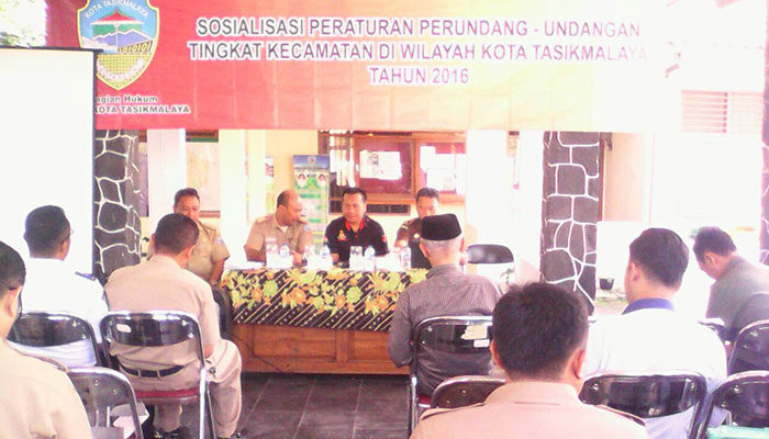 Pemkot Tasikmalaya Sosialisasikan Peraturan Perundang-Undangan