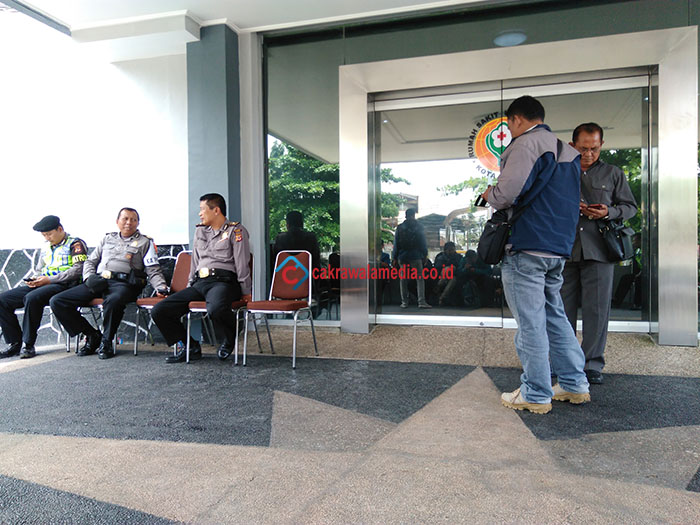 Rikkes Kandidat Cawalkot Cimahi, Ratusan Polisi Disiagakan di RSUD Cibabat