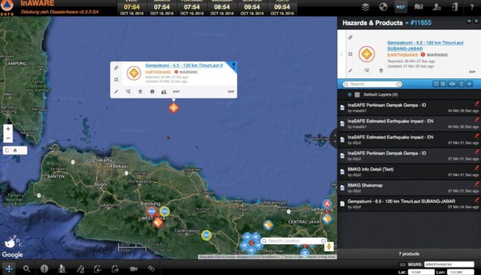 Gempa 6,5 Skala Richter Guncang Jakarta