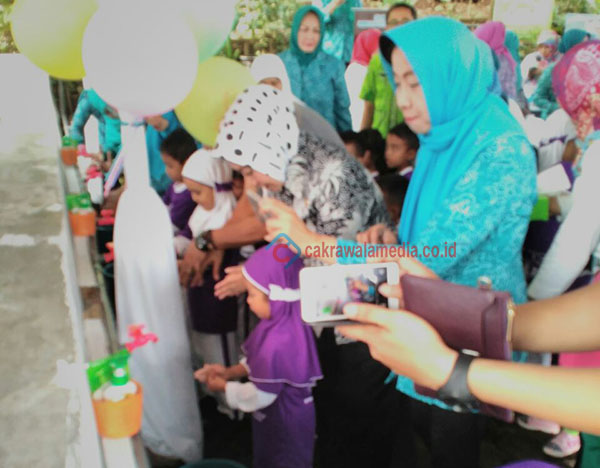 Ini Pesan Atty di Gelaran Hari Cuci Tangan Sedunia Tingkat Kota Cimahi
