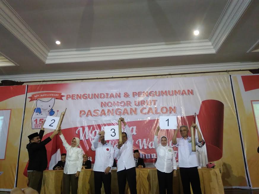 Isi Orasi Singkat Tiga Pasangan Petarung di Pilkada Kota Cimahi 2017