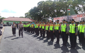 Jelang Pilkada Kota Cimahi, Beberapa Unsur Keamanan Gelar Apel Mantap Praja Saluyu