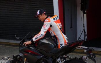 Marc Marquez Test Road All New CBR250RR di Sentul