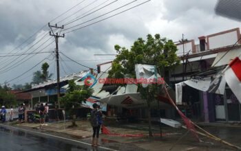 Pangandaran Kembali Dilanda Bencana Angin Puting Beliung