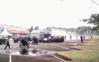 Polres Kota Tasikmalaya Gelar Simulasi Pengamanan Pemilukada