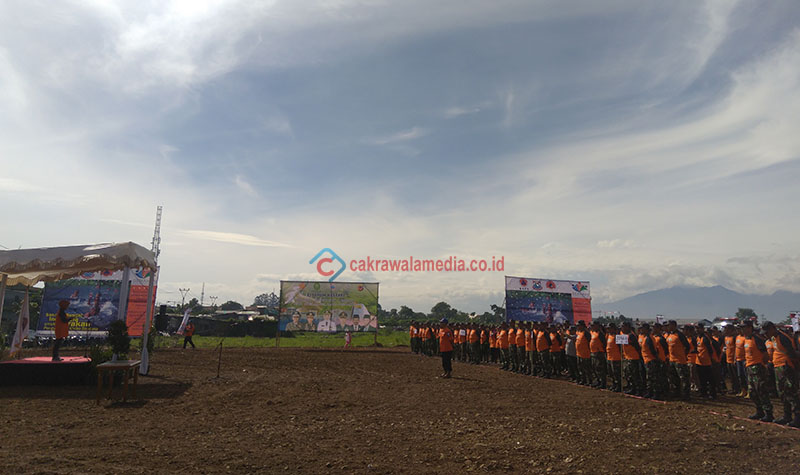 Prosesi Simbolis Apel Relawan Kota Cimahi