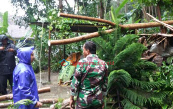 Rumah Warga di Pangandaran Rusak Berat Setelah Tertimbun Tanah Longsor