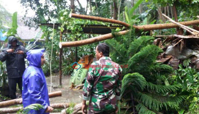Rumah Warga di Pangandaran Rusak Berat Setelah Tertimbun Tanah Longsor