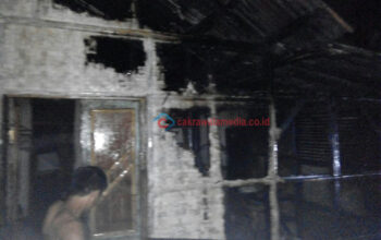 Warung Sembako di Padaherang Pangandaran Ludes Dilalap Sijago Merah