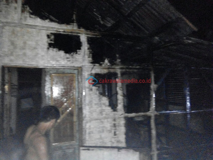 Warung Sembako di Padaherang Pangandaran Ludes Dilalap Sijago Merah
