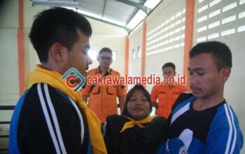 BPBD Didik Siswa Sekolah Jadi Relawan Bencana