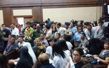 Sidang Vonis Jessica Sedot Perhatian Mahasiswa