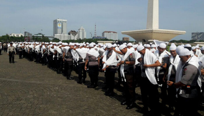 Amankan Demo 4 November, Polri Tugaskan 500 Brimob Berserban dan Peci Putih