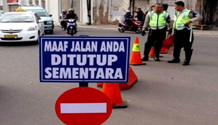 Guna Percepat Bangun Skywalk, Jalan Cihampelas Ditutup Sementara