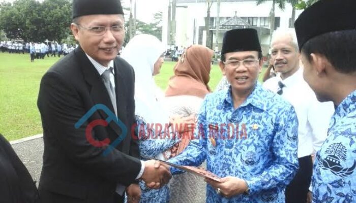 HUT Korpri, Calon Wakil Walikota Asep Hidayat Pensiun ASN