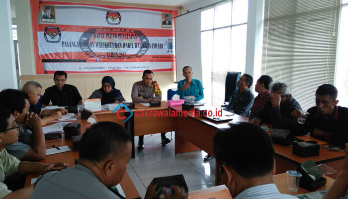 Sudah Disepakati, Ini Jadwal Rapat Umum Ketiga Paslon Cawalkot di Pilkada Kota Cimahi