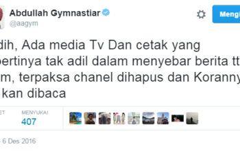 Aa Gym Hapus Saluran Tv yang tidak Adil Sebarkan Berita Tentang Islam