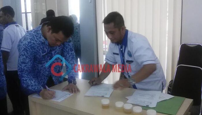 BNN Kota Tasikmalaya Mendadak Tes Urine PNS