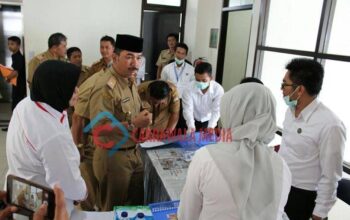 BNN Lakukan Tes Urine Dadakan di Lingkungan PNS Bandung Barat