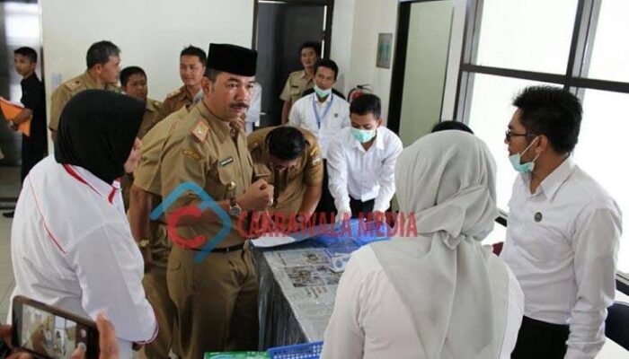 BNN Lakukan Tes Urine Dadakan di Lingkungan PNS Bandung Barat