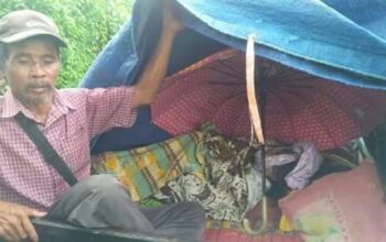 Heboh, Jenazah Warga Tasikmalaya Dibawa Menggunakan Bak Terbuka