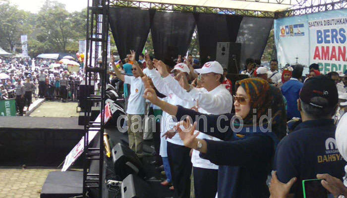 Kampanye Dahsyat; Prabowo Telepon, MSI Orasi, Wali Menghibur
