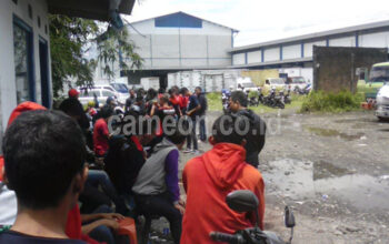 Karyawan Harian Lepas PT Panjunan Mogok Kerja