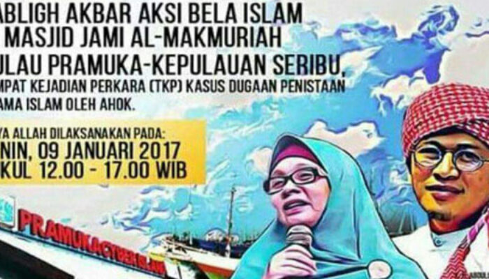 Kubu Ahok Menyebut Tablig Akbar Aa Gym di Kepulauan Seribu Sebagai Provokasi