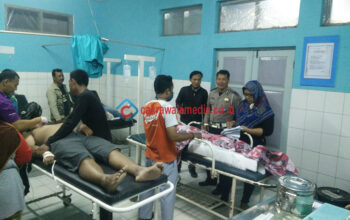 Lakalantas Mobil VS Motor di Pangandaran, 3 Orang Terluka Parah