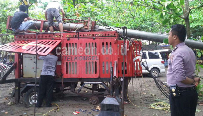 Menara Roboh, Kepala Telkom Pangandaran: Sudah Dilaporkan dan Segera Diperbaiki