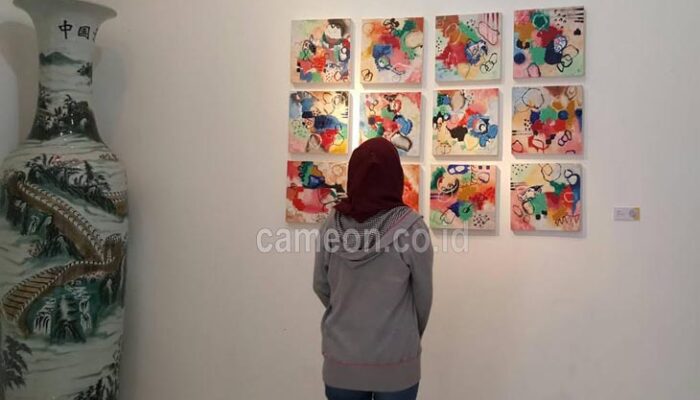 Pamerkan Hasil Karya Mahasiswa Seni Rupa
