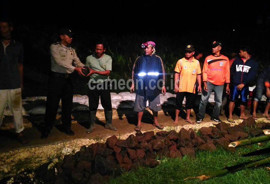 Tanggul Citanduy Tergerus Air, Warga di Tiga Kecamatan Terancam Kebanjiran