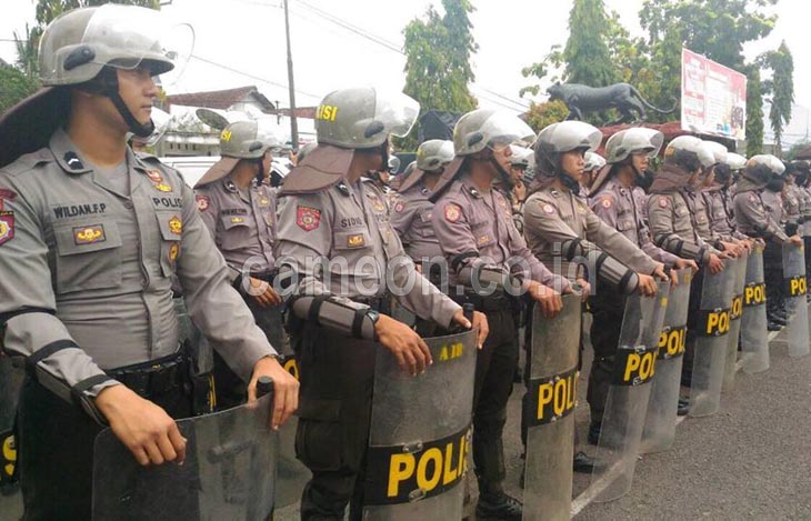 184 Personel Polres Kab Siap Bantu Pam Pilkada Kota Tasik